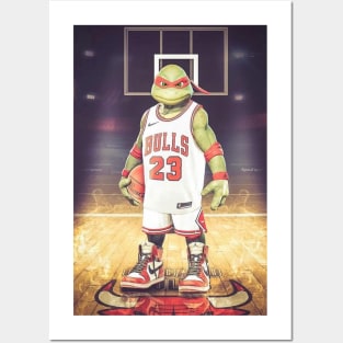 turtle of jordan Posters and Art